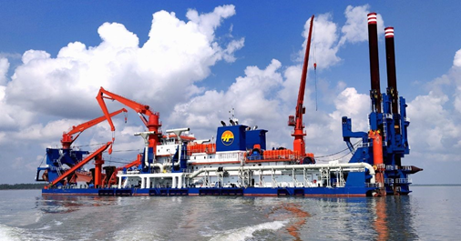 Work on Pashur Channel dredging begins at Mongla port