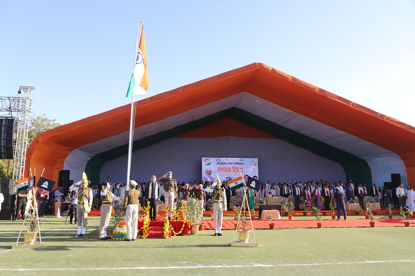 Deendayal Port Authority, Kandla celebrates the 76th Republic Day with Grandeur and Patriotism